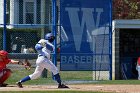 Baseball vs WPI  Wheaton College baseball vs Worcester Polytechnic Institute. - (Photo by Keith Nordstrom) : Wheaton, baseball